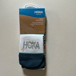 Hoka Run Crew Sock. NWT